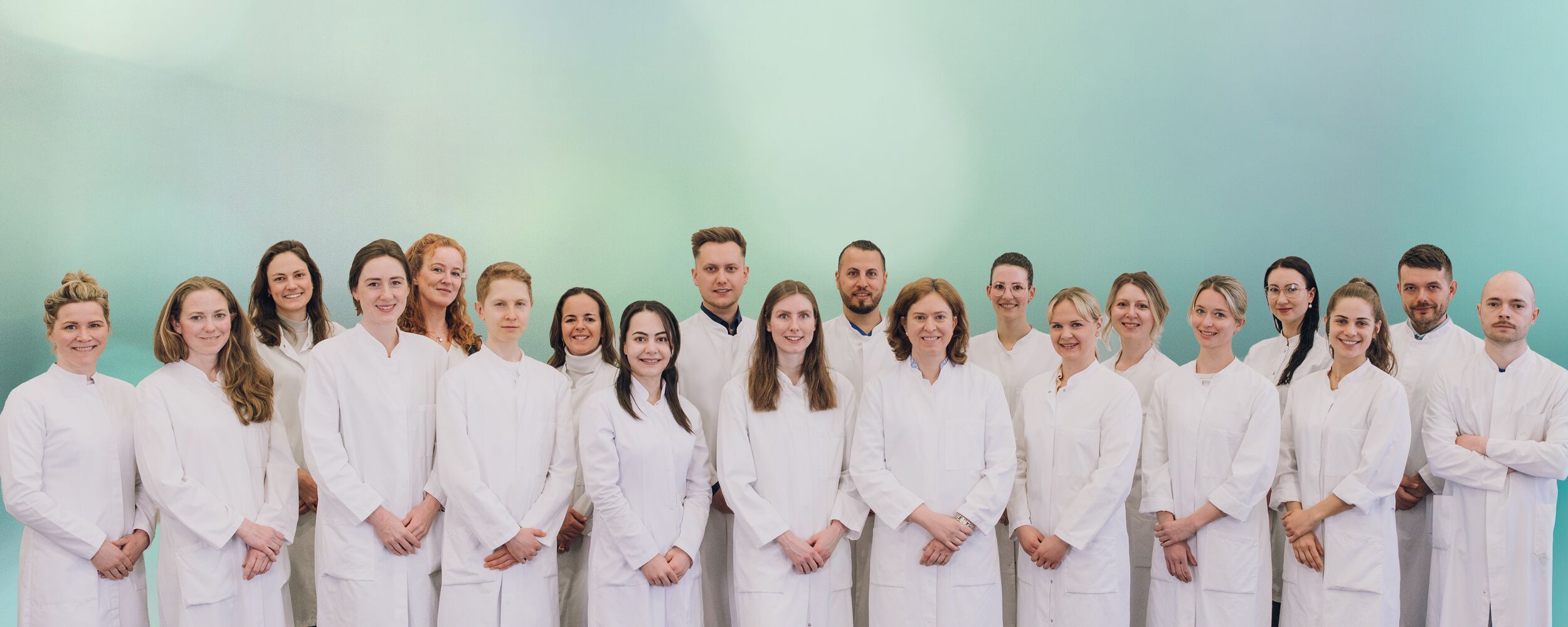 Gruppenbild Abteilung Dermatologie Fachklinik Hornheide